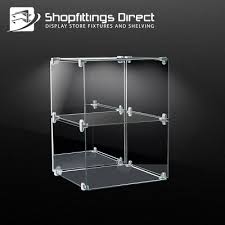 Small Display Case Cabinet Glass Cube