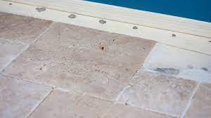 how to install travertine tiles best