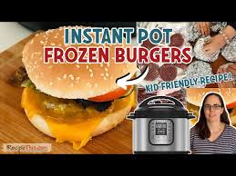 instant pot frozen hamburgers make