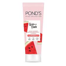 pond s juice collection glow in a flash watermelon extract cleanser 90g