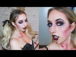 grwm y zombie cheerleader makeup