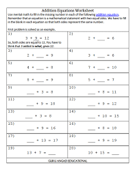 3rd Grade Math Simple Addition
