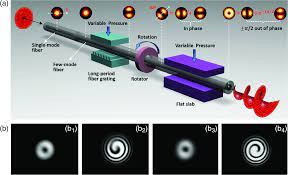 singular beams in fibers and fiber lasers