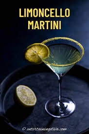 the best limoncello martini