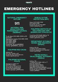 emergency numbers to call real living