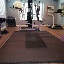 home gym flooring options choosing