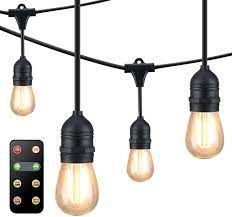 outdoor lights with remote control