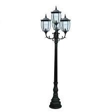 residential victorian street light with