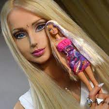 human barbie strives to become