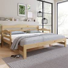 trundle sofa bed wooden bed frame