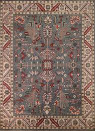 gray geometric oushak oriental area rug