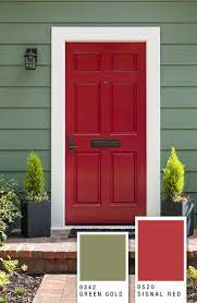 paint your front door with a glossy