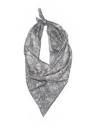 Details About Valentino Women Gray Silk Scarf One Size