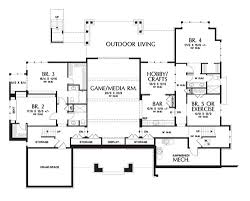 Country House Plan With 5 Bedrooms And