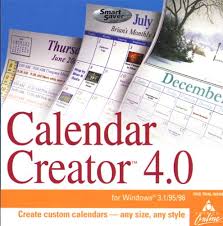 Calendar Creator 4 0 Jewel Case