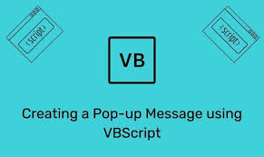 pop up message using vbscript itgeared