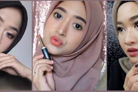 belajar makeup dan tutorial hijab