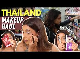 thailand 7 eleven makeup haul