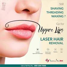 upper lip laser hair removal sakhiya