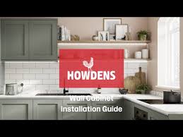 howdens wall cabinet installation guide
