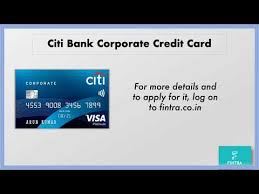 citibank corporate card features