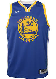 Stephen Curry Golden State Warriors Icon Edition Youth Nba Swingman Jersey