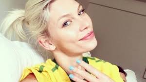 aline weber en su perfil de insram