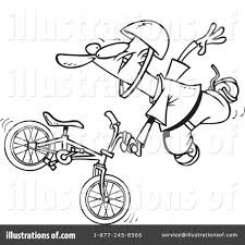 Free harley davidson motocycle coloring pages | harley davidson sporster xl coloring pages. Bmx Clipart 434190 Illustration By Toonaday