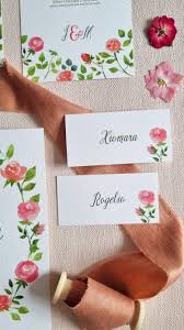 rose garden wedding invitations