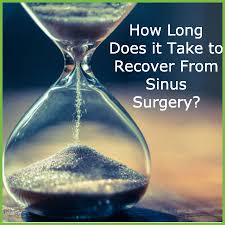 recover from sinus surgery