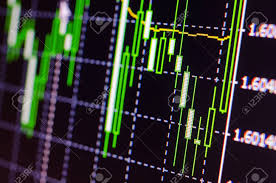 Forex Market Charts On Computer Display
