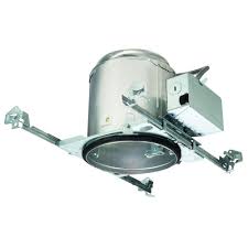 Halo 6 In Aluminum E26 New Construction Recessed Lighting Housing For Ceiling Insulation Contact Air Tite E7icat The Home Depot