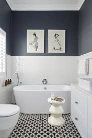 Paint A Black And White Tile Bathroom