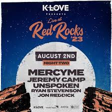 k love live at red rocks 8 2 denver