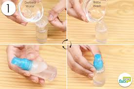 You will find that this cleaner is much easier to rinse off than a thick dish soap. Diy Eyeglass Cleaner With Without Alcohol Fab How