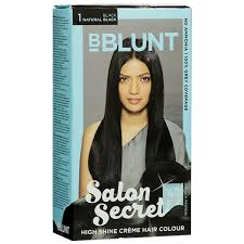 Why not try a bold new color. Buy B Blunt Salon Secret High Shine Creme Hair Colour 1 Black Natural Black 40 G 2 Ml Online Sastasundar Com