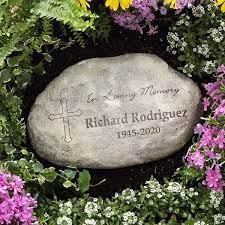Personalized Memorial Garden Stones