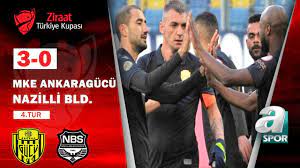 MKE Ankaragücü 3 - 0 Nazilli Belediyespor (Ziraat Türkiye Kupası 4. Maçı)  02.12.2021 - YouTube