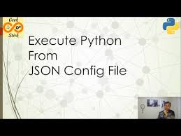 execute python from the json config