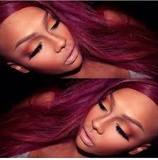 hairstyle trend for black women red