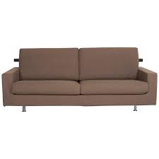 flexform fabric sofa beige two seat for