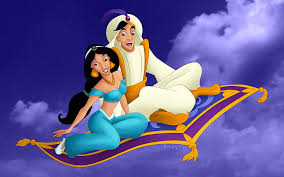 prince aladdin and princess jasmin