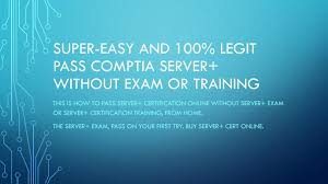 With 100% coverage of all exam objectives, this guide walks you through system hardware, software, storage, best practices, disaster recovery, and … 100 Pass Comptia Server Without Exam Or Training By Certwizard Issuu