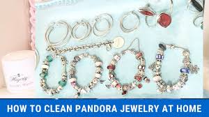 how to clean pandora jewelry at home
