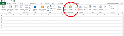 how to make a map using excel in