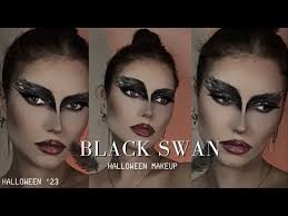 black swan makeup look halloween