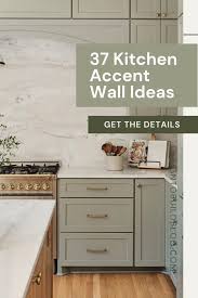 37 Trending Kitchen Accent Wall Ideas