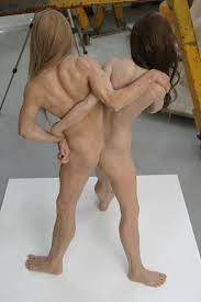 Nude conjoined twins