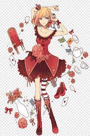 Queen of Hearts Alice's Adventures in Wonderland Anime Meiko, Anime, png |  PNGWing