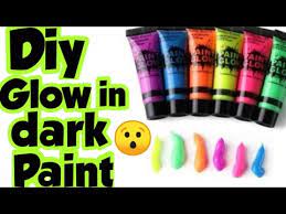 How To Make Glow In Dark Paint Diy Glow